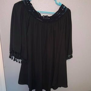 Off the shoulder dress